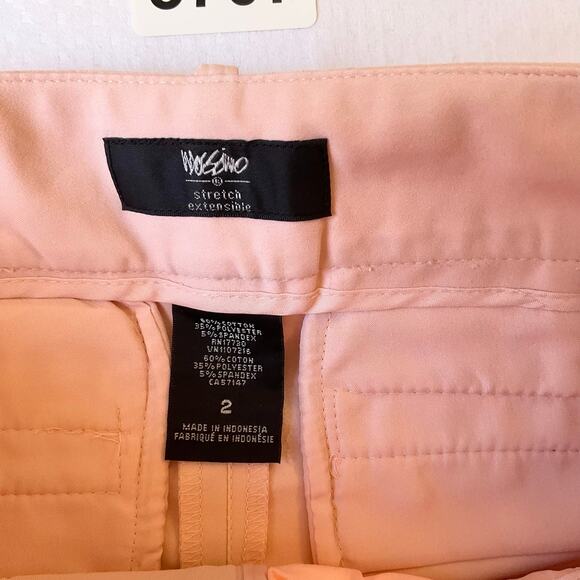 Mossimo Stretch Extensible Women Dress Shorts size 2 Above Knee Sweet Pink - Picture 7 of 9